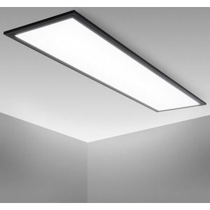 B.K.Licht Led-plafondlamp BK_DP1497 LED paneelplafondlamp, 1 meter, 4.000K neutraal wit licht (1 stuk)