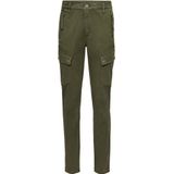 G-Star RAW cargobroek Blossite G-Shape Army High Skinny broek met opgestikte klepzakken met drukknoop op het bovenbeen