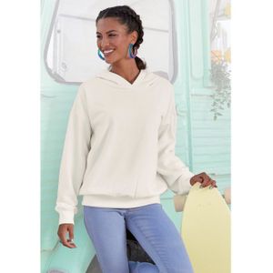 Buffalo Hoodie -Hoodie met rugprint Capuchon sweatshirt met rugprint en ribborden, loungewear