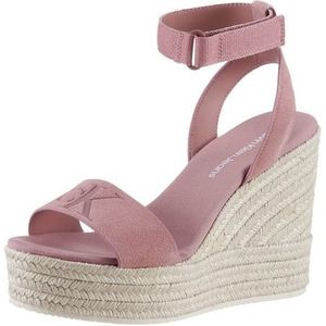 Calvin Klein Sleehaksandaaltjes WEDGE SANDAL SU MG BTW