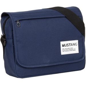 MUSTANG Messenger Bag Tucson met praktisch ritsvak achter