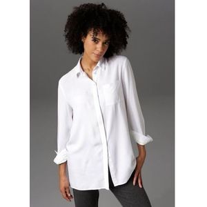 Aniston CASUAL Lange blouse met "aniston"-galons achter