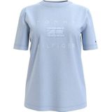 TOMMY HILFIGER shirt met ronde hals »RELAXED TONAL C-NK TEE SS«