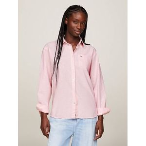 TOMMY JEANS Overhemdblouse TJW BOXY STRIPE LINEN SHIRT