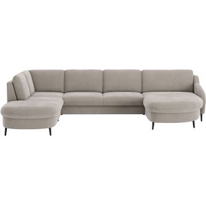 sit&more Zithoek Soul U-model optioneel met bed en bedlade