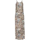 Lascana Maxi-jurk licht zomerjurk met alloverprint, vloeiende strandjurk