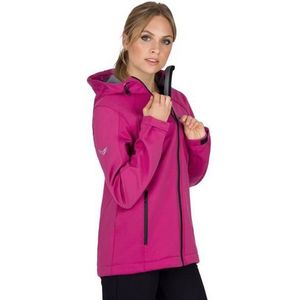 Trigema Softshell-jack TRIGEMA getailleerd Softshell-jack met capuchon (1 stuk)