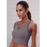 active by Lascana Functioneel shirt met racerback en meshinzetten