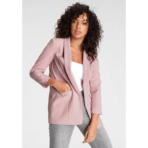 Laura Scott Lange blazer met aangerimpelde mouwen