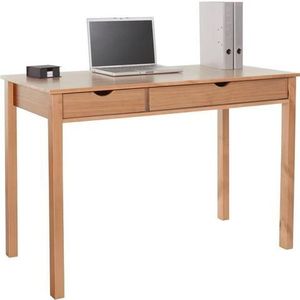 INOSIGN Bureau Gava massief grenenhout, voor het thuiskantoor, laptoptafel breedte 120 cm