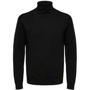 SELECTED HOMME Gebreide trui SLHBERG ROLL NECK NOOS