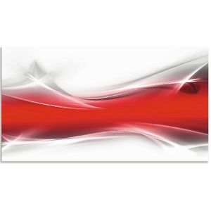 Artland Keukenwand Creatief element Aluminium spatscherm met plakband, gemakkelijke montage