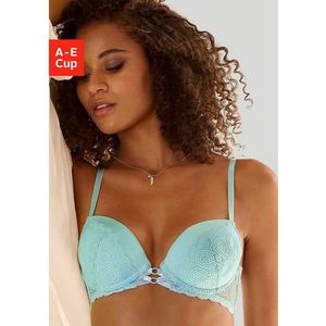 Lascana Push-up-bh met sexy bandjes aan de voorkant, lingerie