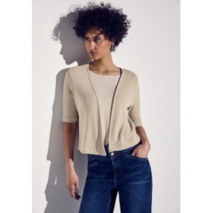 STREET ONE Shirtjasje in brei-look