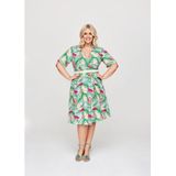Rock Your Curves by Angelina K. wikkeljurk in overhemdstijl