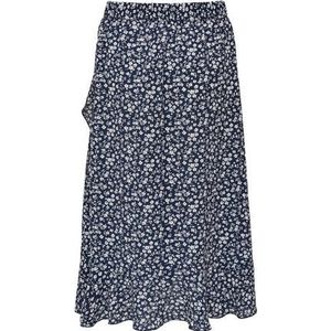 Only Wikkelrok ONLCARLY FLOUNCE LONG SKIRT