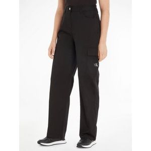 Calvin Klein Stretchbroek STRETCH TWILL HIGH RISE STRAIGHT