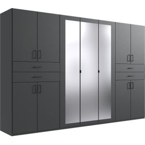 Wimex Kledingkast Taiga kledingkast met spiegel OTTOs Choice besteller met lades op comfortabele hoogte, garderobe slaapkamerkast