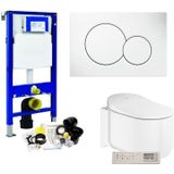 Geberit up320 toiletset set 38 grohe sensia complete douchewc met sigma drukplaat