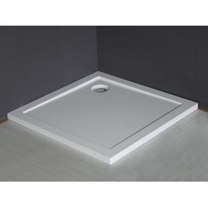 Luxe douchebak smc vierkant 90x90x4 cm wit