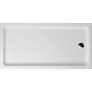 BWS - Douchebak - Rechthoek - Wit - 120x90x4 cm