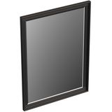 Spiegel forzalaqua reno 59.5x2x80 cm eiken black oiled