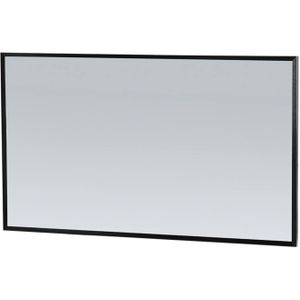 Spiegel Sanitop Silhouette 120x70x2.5 cm Aluminium Zwart