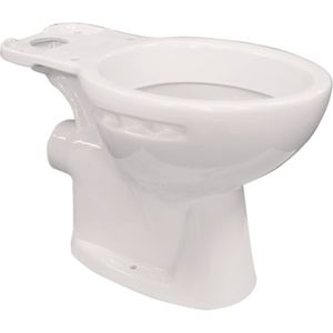 Vrijstaande toiletpot van marcke isifix muuraansluiting (h(pk) 18 cm wit