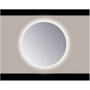 Spiegel Rond Sanicare Q 85 cm Ambi Warm White LED PP Geslepen (Met Sensor)