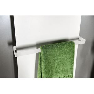 Sapho - Tabella - Handdoekhouder voor Radiator - Mat Wit - 39x5x8 cm