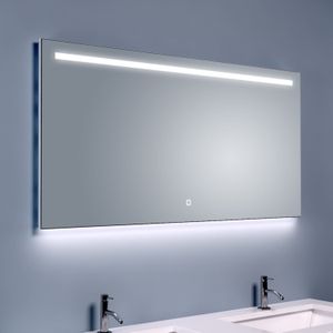 Bws ambi two led spiegel dimbaar condensvrij 120x60 cm
