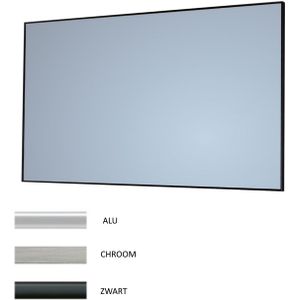 Badkamerspiegel sanicare q-mirrors 70x70x2 cm alu