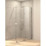 Inloopdouche huppe day-by-day 140/160x200 cm chroom muurprofiel op=op