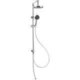 Doucheset differnz topline met stort en handdouche 20x20x105 cm chroom