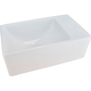 Fontein rhea mini xxs 30,5x18x11 cm wit (zonder kraangat)