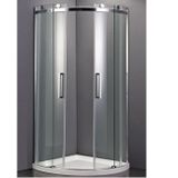 Douchecabine sanilux kwartrond schuifdeur 90x90 cm 8 mm