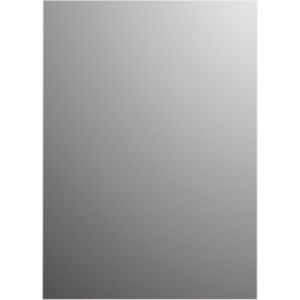 Spiegel basic plieger rechthoekige pas spiegel 4mm 120x45 cm zilver