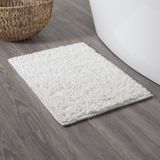 Sealskin Twist Badmat 60x90 cm - Microfibre - Wit