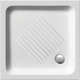 Douchebak keramiek sapho gsi 80x80x10 cm vierkant wit