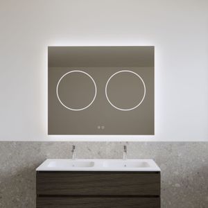 Gliss Design - Lyra - Spiegel - 160x100 cm - Incl. Spiegelverwarming en LED-verlichting