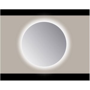 Spiegel rond sanicare q 50 cm ambi cold white led pp geslepen (met sensor)