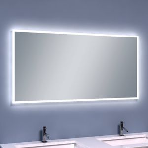 Bws led spiegel rondom dimbare condensvrije 120x60 cm