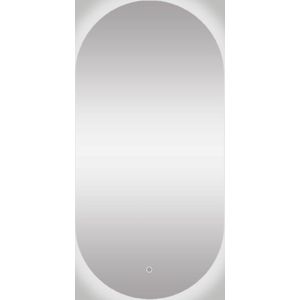 Spiegel best design seldy ovaal 100x50 cm met led verlichting rondom en one-touch bediening