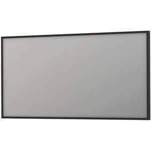 Spiegel ink sp18 rechthoek in stalen kader 160x4x80 cm mat zwart