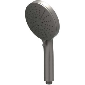 Handdouche IVY Verstelbaar 3-Standen met Antikalk Nozzels van ABS Kunststof Geborsteld Metal Black PVD