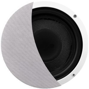 Subwoofer-Kit Aquasound Versterker + Subwoofer Speaker, 150 Watt / Audio-In, 230V/36V Wit