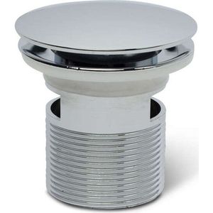 Clickwaste - Luca Sanitair - Wastafelonderdeel - Chroom - Solid Surface