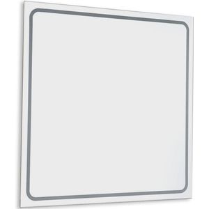 Badkamerspiegel Sapho Gemini II 55x55 cm LED-Strips
