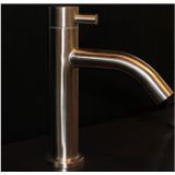 Fonteinkraan sanilux laag model 16 cm rvs