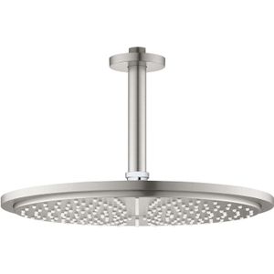 Regendoucheset grohe rainshower cosmopolitan metal 31 cm met plafondarm supersteel